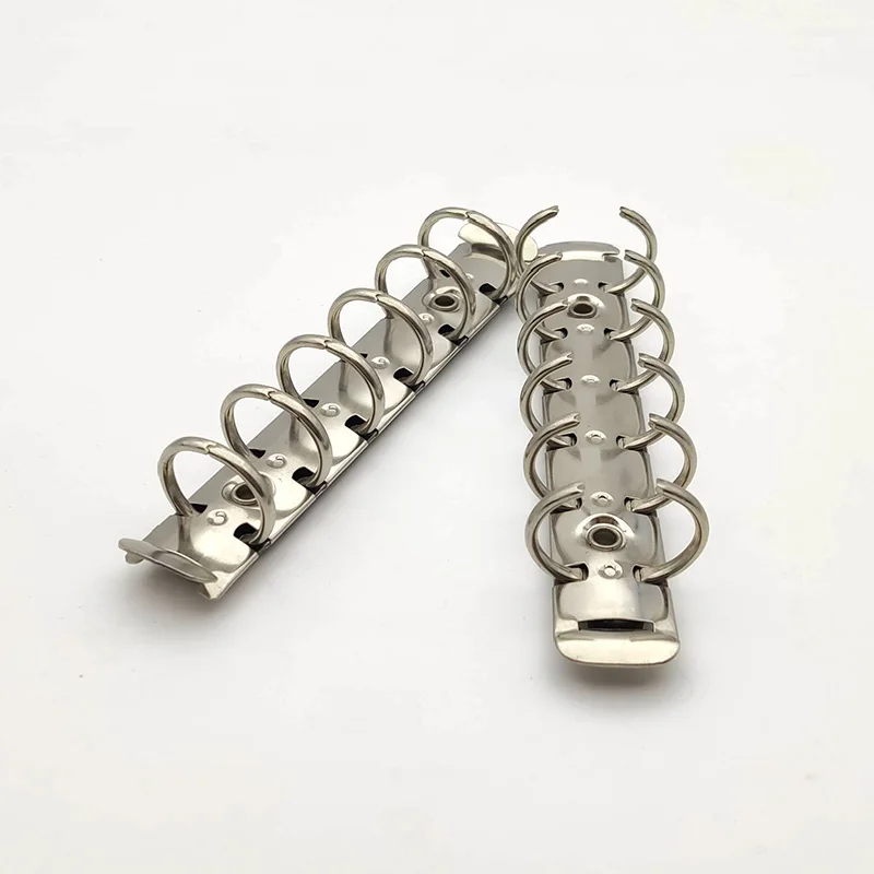 A7 металлический зажим диаметром 2 см кольцевой с 6 отверстиями для папки файлов