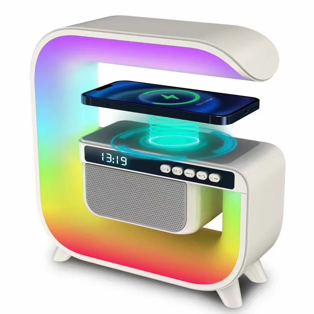 Wireless Mobile Phone 15w Colorful Wireless Charging Subwoof