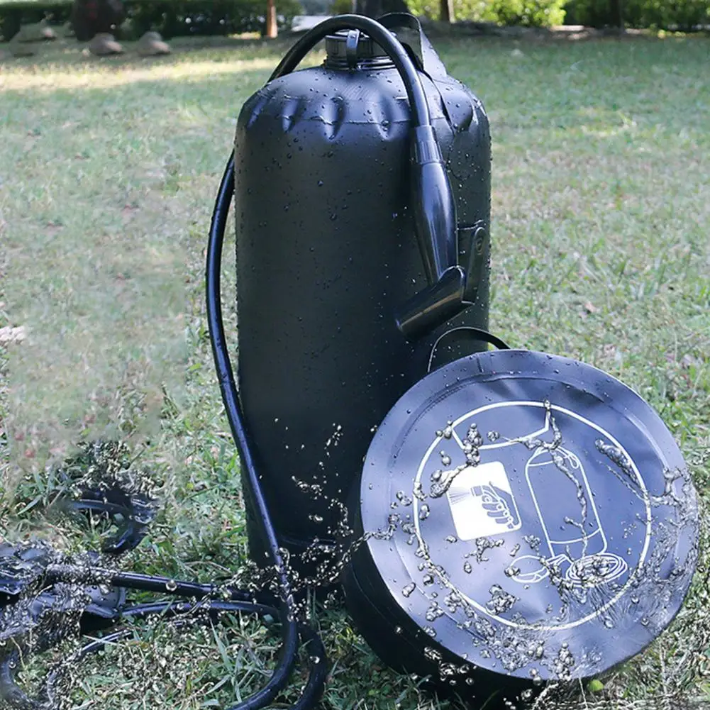 Складная сумка для воды ПВХ мешок душа с подогревом на солнечной энергии 11 л