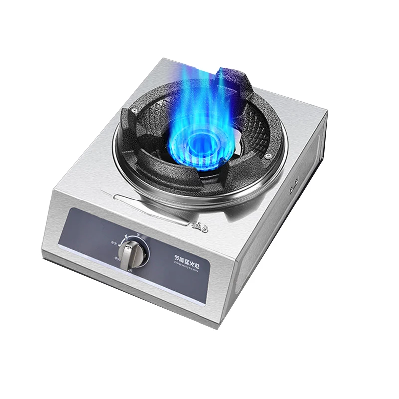 

Furious Fire Stove Commercial Single Stove Liquefied Gas Stove Stir-frying High pressure stove stainless steel desktop gas stove