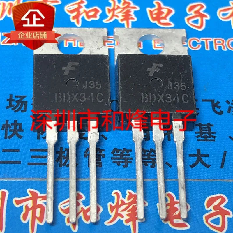

5PCS-10PCS BDX34C TO-220 100V 10A New And Original On Stock