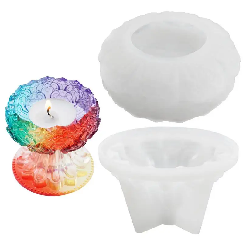 

Форма для эпоксидной смолы в виде цветка лотоса