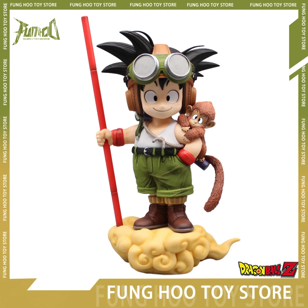 

Dragon Ball Figures Son Goku Figure With Monkey Kid Goku Action Figurine Statue 26cm Doll Pvc Gk Collection Kid Xmas Toys Gifts