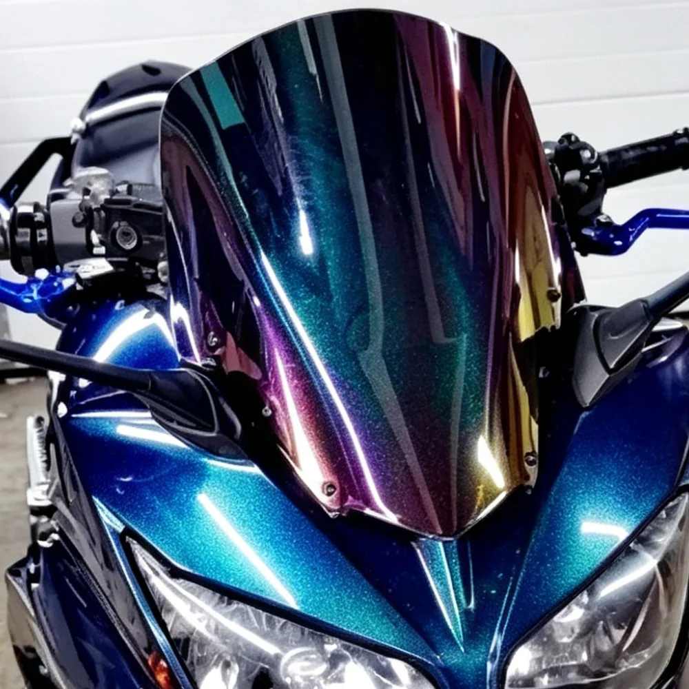 Фото Ветровое стекло FZ1000S для мотоцикла Yamaha Fazer FZ1S FZ1 1000 S 2006-2015 (2006, 2007, 2008, 2009, 2010, 2011) с двойной вогнутой поверхностью №4