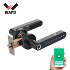 Электронный дверной замок WAFU WF-016 с отпечатком пальца, умный Bluetooth-замок с паролем, разблокировка приложением, вход без ключа, Поддержка iOSAndroid