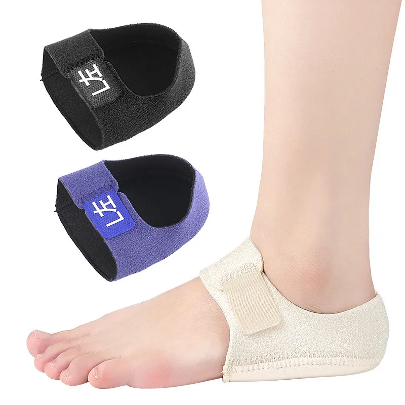 

Gel Heel Pad Pain Relief for Plantar Fasciitis Sock Worn in Shoes Thin Heel Spur Foot Skin Care Protectors Heel Sleeves