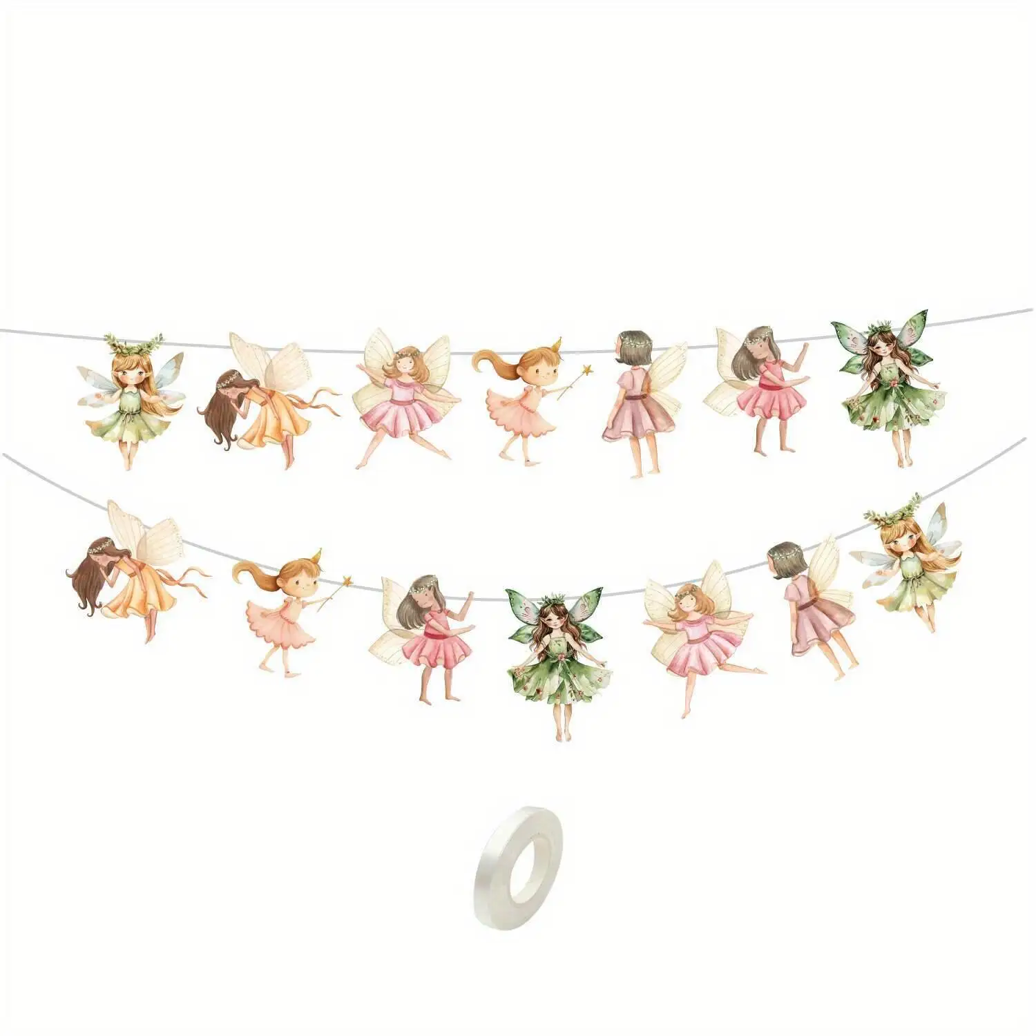 

Бумажные баннеры Fairylady для праздника