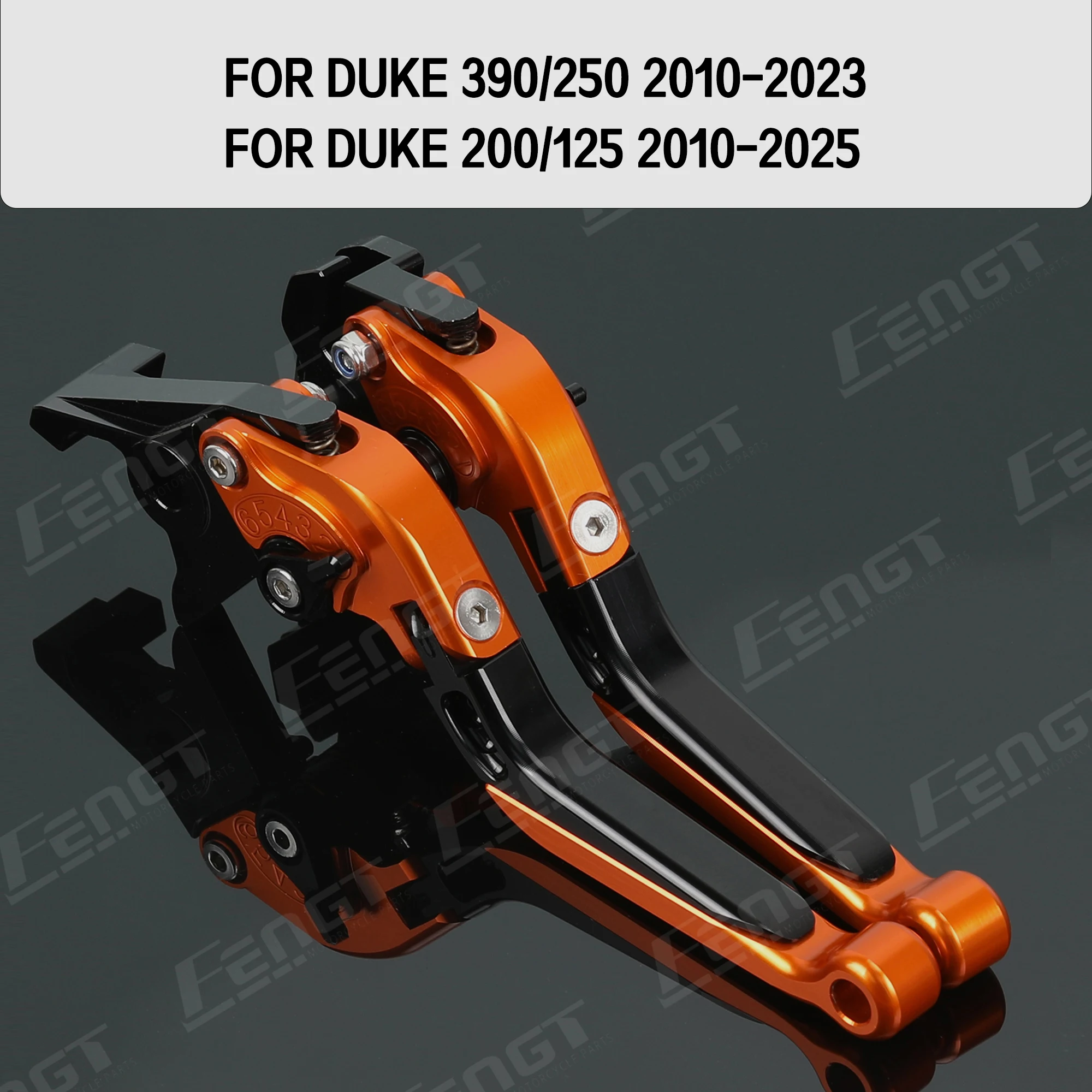 

Для KTM DUKE 390/250/200/125 Duke390 2010-2025 мотоциклетный тормозной рычаг, набор рычагов сцепления, складная ручка, защитные рычаги DUKE250