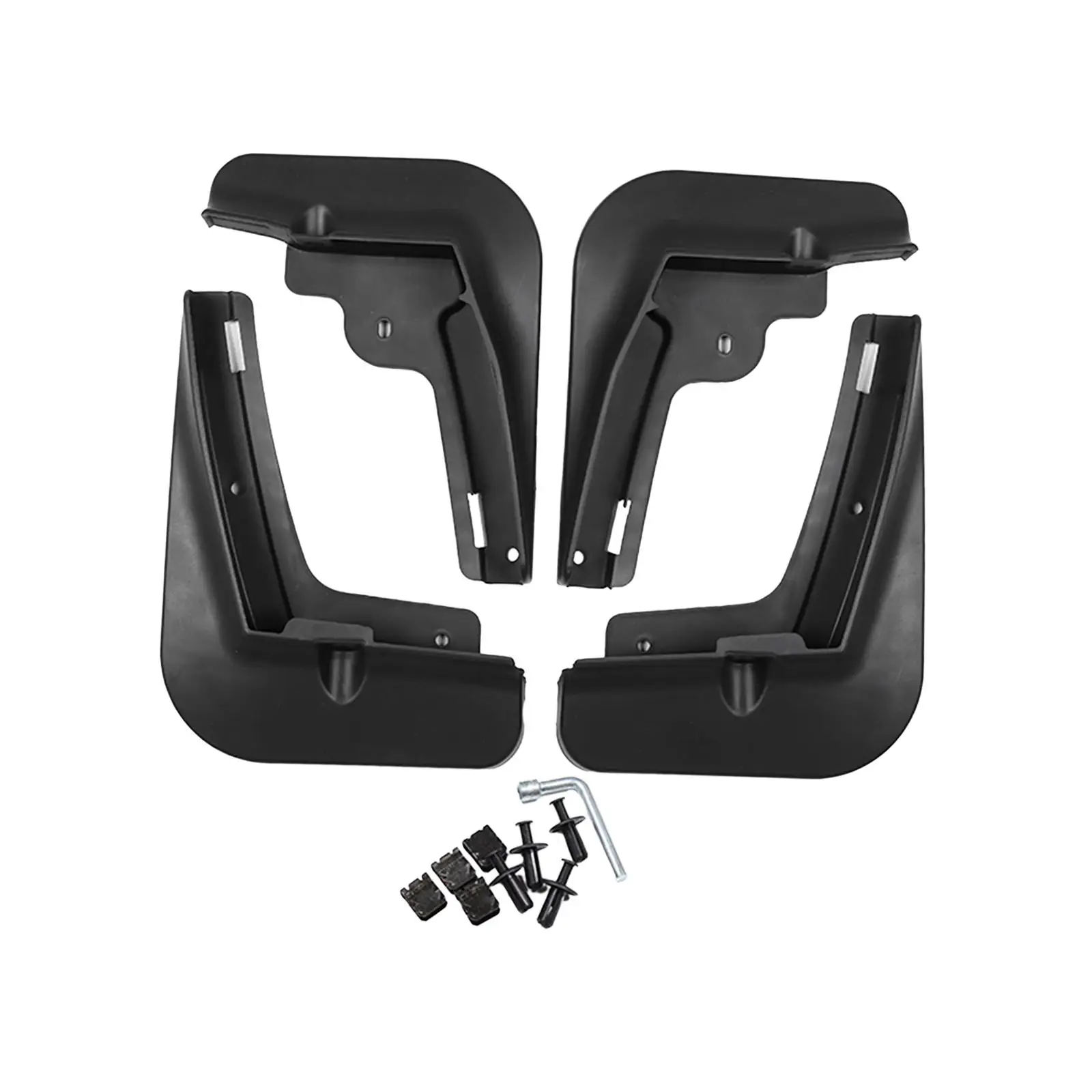 Набор из 4-х брызговиков без сверла внешние аксессуары для Byd Dolphin прочный легко