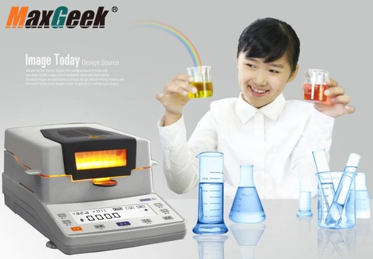 Галогенный измеритель влажности Maxgeek тестер химических веществ для корма табака