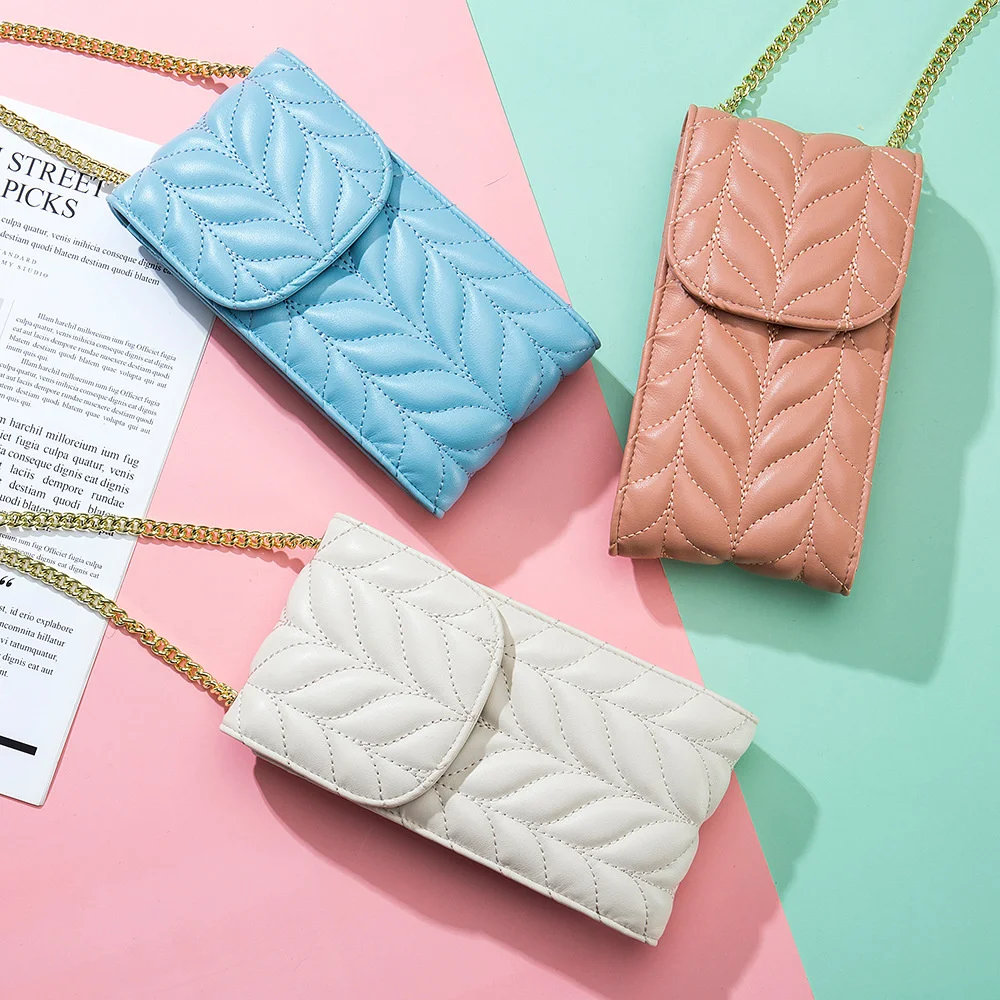 

Сумка женская из натуральной кожи, саквояж кросс-боди большой вместимости, модный Бумажник для телефона, многофункциональная Сумочка на плечо с клапаном