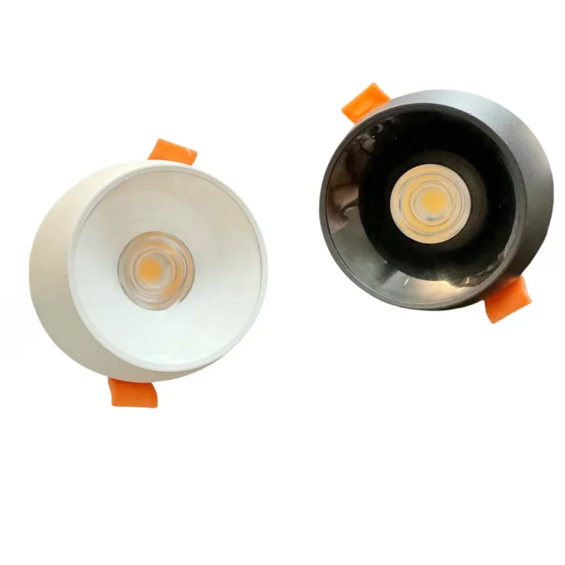 Светодиодный COB яркий Встроенный потолочный светильник 7 Вт 10 12 встроенный