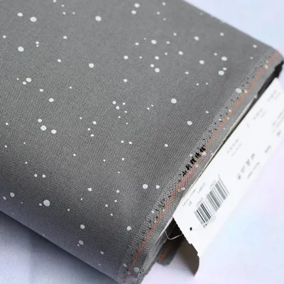 3984-5449 32CT темно-синий фон белый горошек хлопчатобумажная ткань немецкая ZW