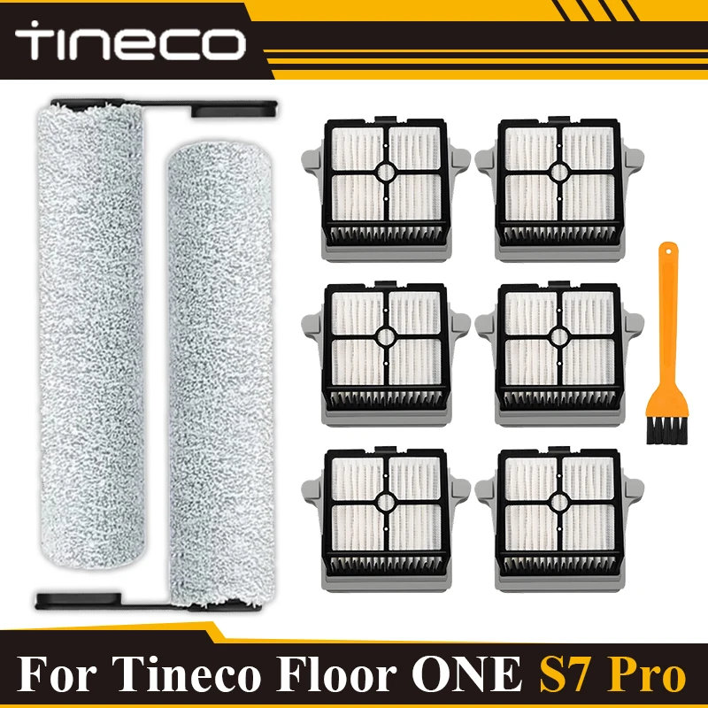 Фото Для Tineco Floor ONE S7 Pro/S6 Запчасти Версия 1, беспроводной пылесос для влажной и сухой уборки, сменные аксессуары, роликовая щетка, фильтр №1