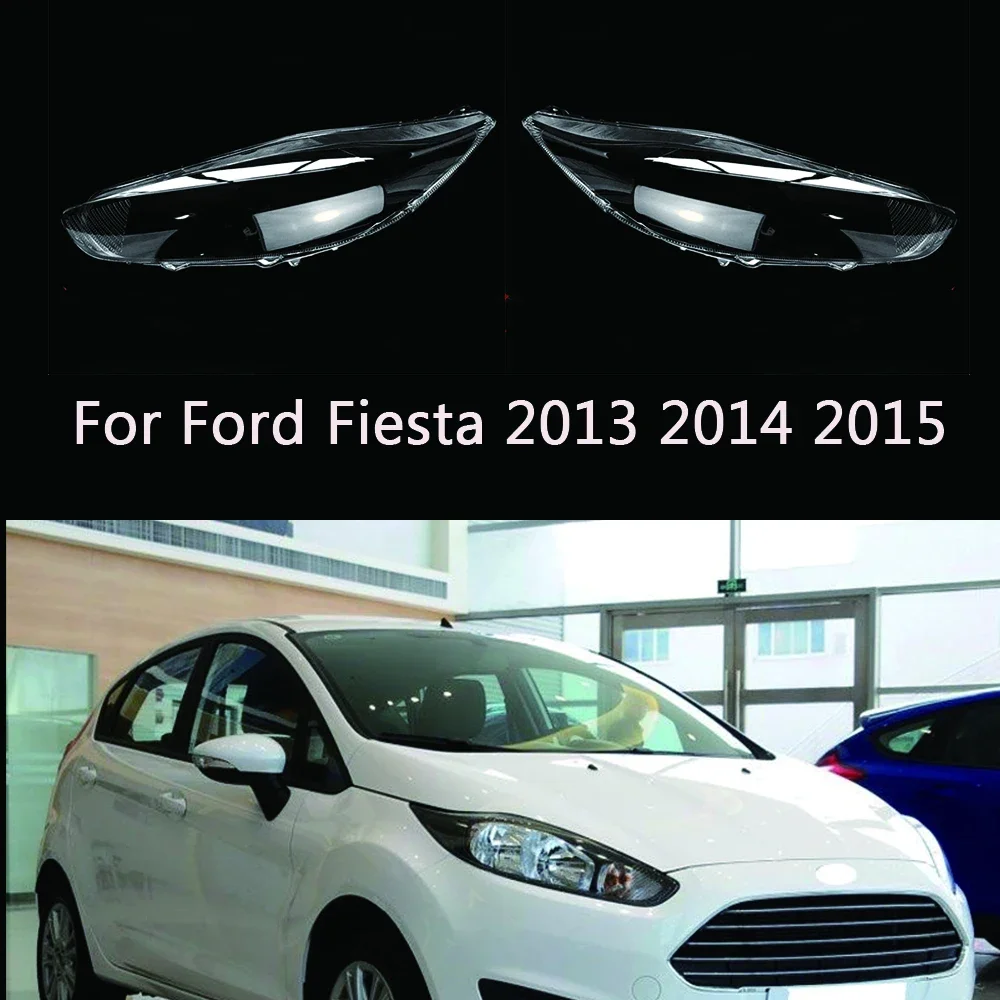Накладка на фару для Ford Fiesta 2013 2014 2015 налобный фонарь маска прозрачная лампа