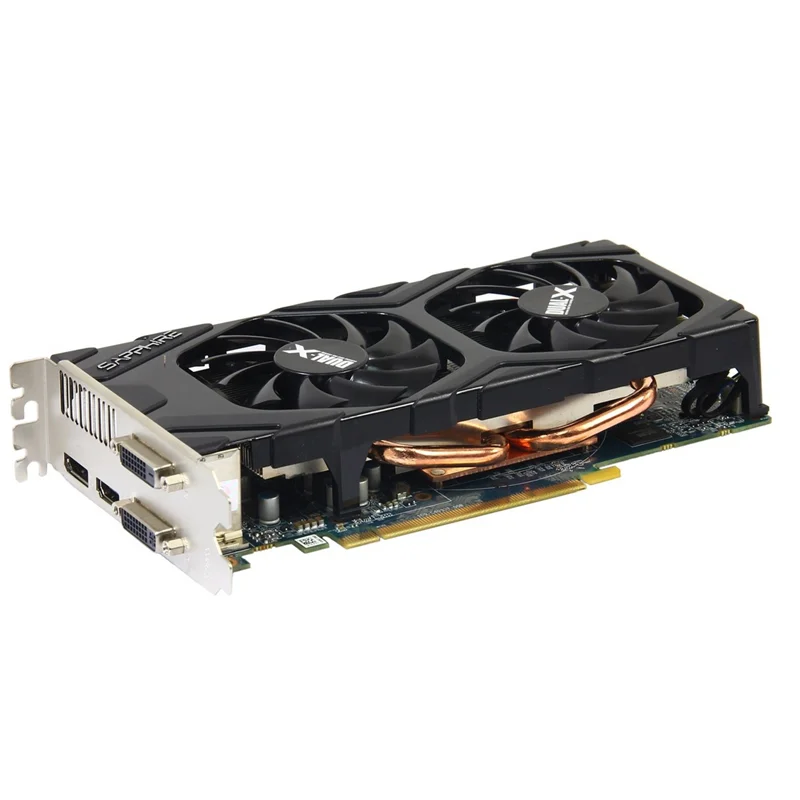 Оригинальный чип видеокарты SAPPHIRE Radeon HD7850 2 ГБ/2048 МБ 256Bit GDDR5 HD6850 GTX AMD Настольный ПК