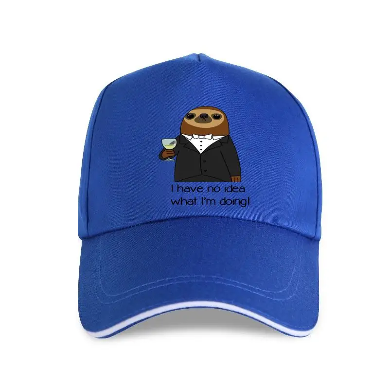 

I Have No Idea What I'M Doing Sloth Mens Baseball cap Funny Animal Design Quality New High Quality Casual Printing