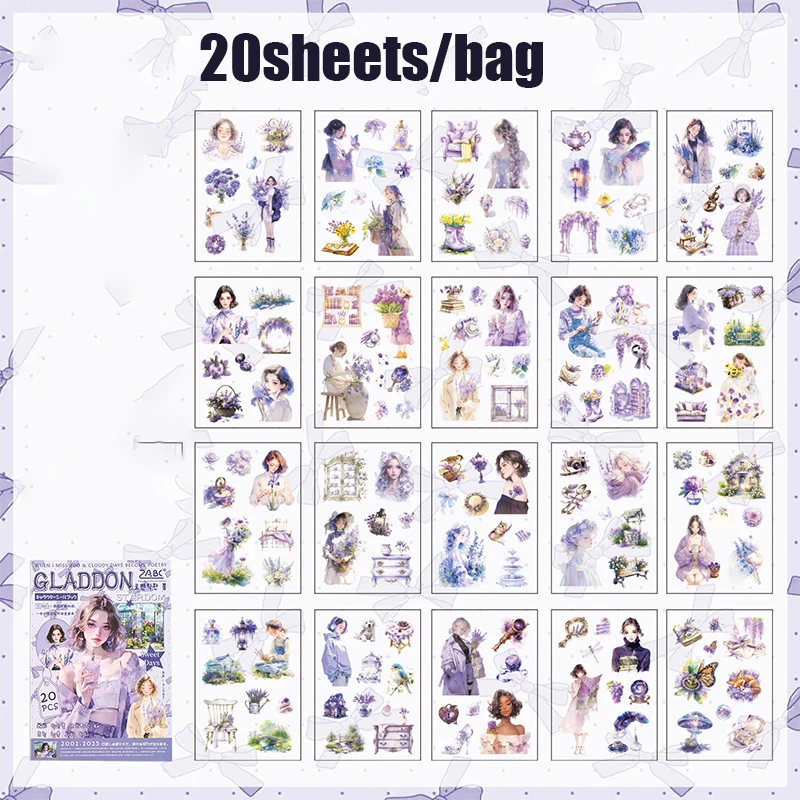 

Набор наклеек "Красота как цветок" Mr.Paper