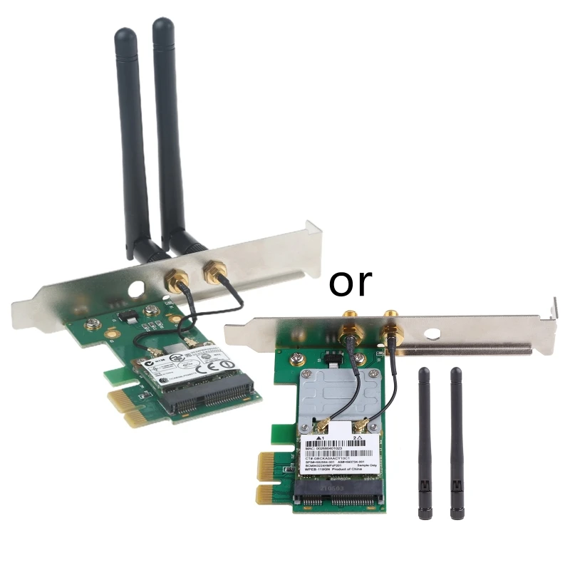 

PCI-E 300M Single-Band 2.4G Wireless Card for apple System for Intel for