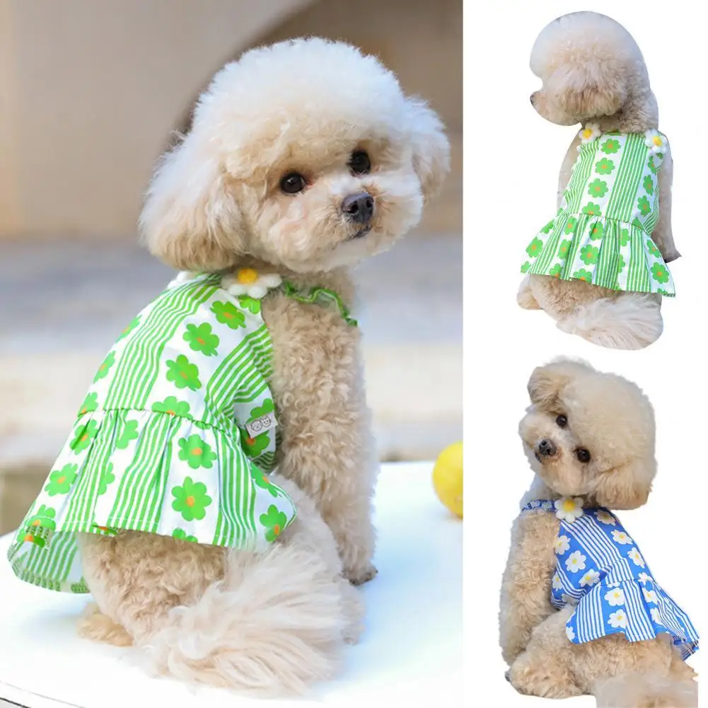 

Жилет для собак с цветочным принтом, на пуговицах