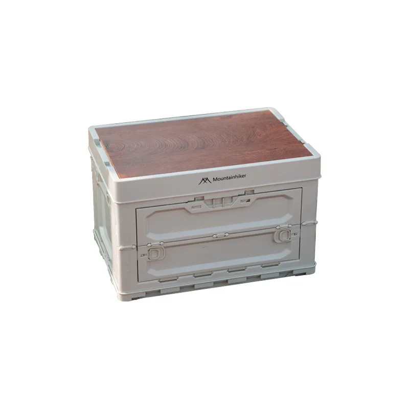 

Outdoor Camping New White Foldable Storage Box Camping Self-driving Travel Portable Box