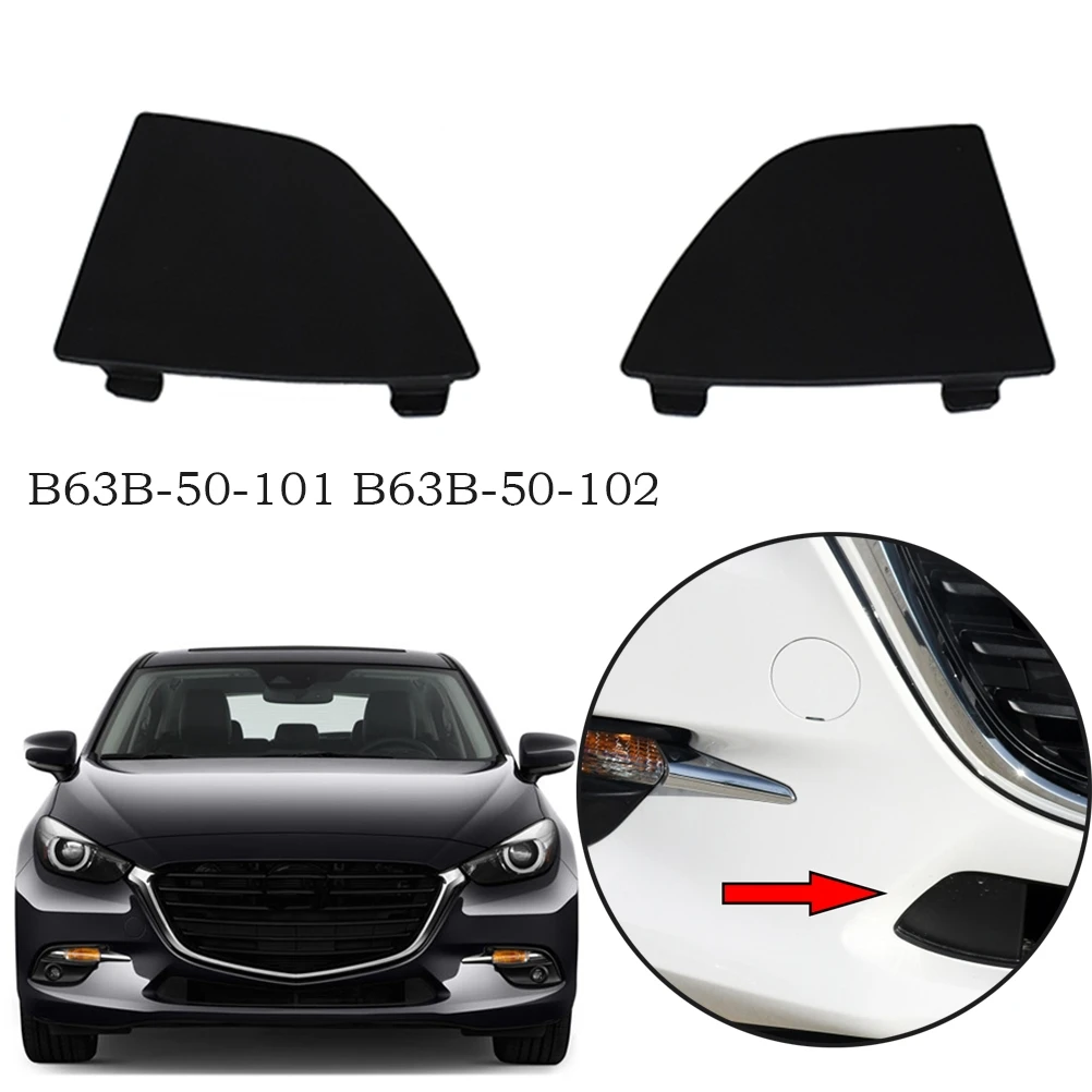 

Car Front Bumper Lower Grille Decorative Cover For Mazda 3 2016 2017 2018 B63b-50-101 B63b-50-102 Car Modification Accessories