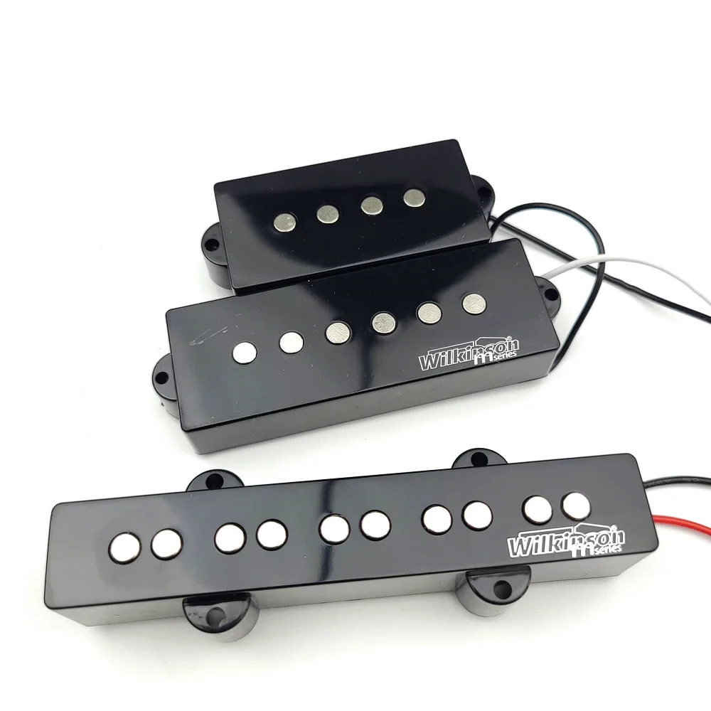 Wilkinson WOJB5b+WOPB5 Lic Vintage 5-струнные электрические бас-гитары JB пять струнных