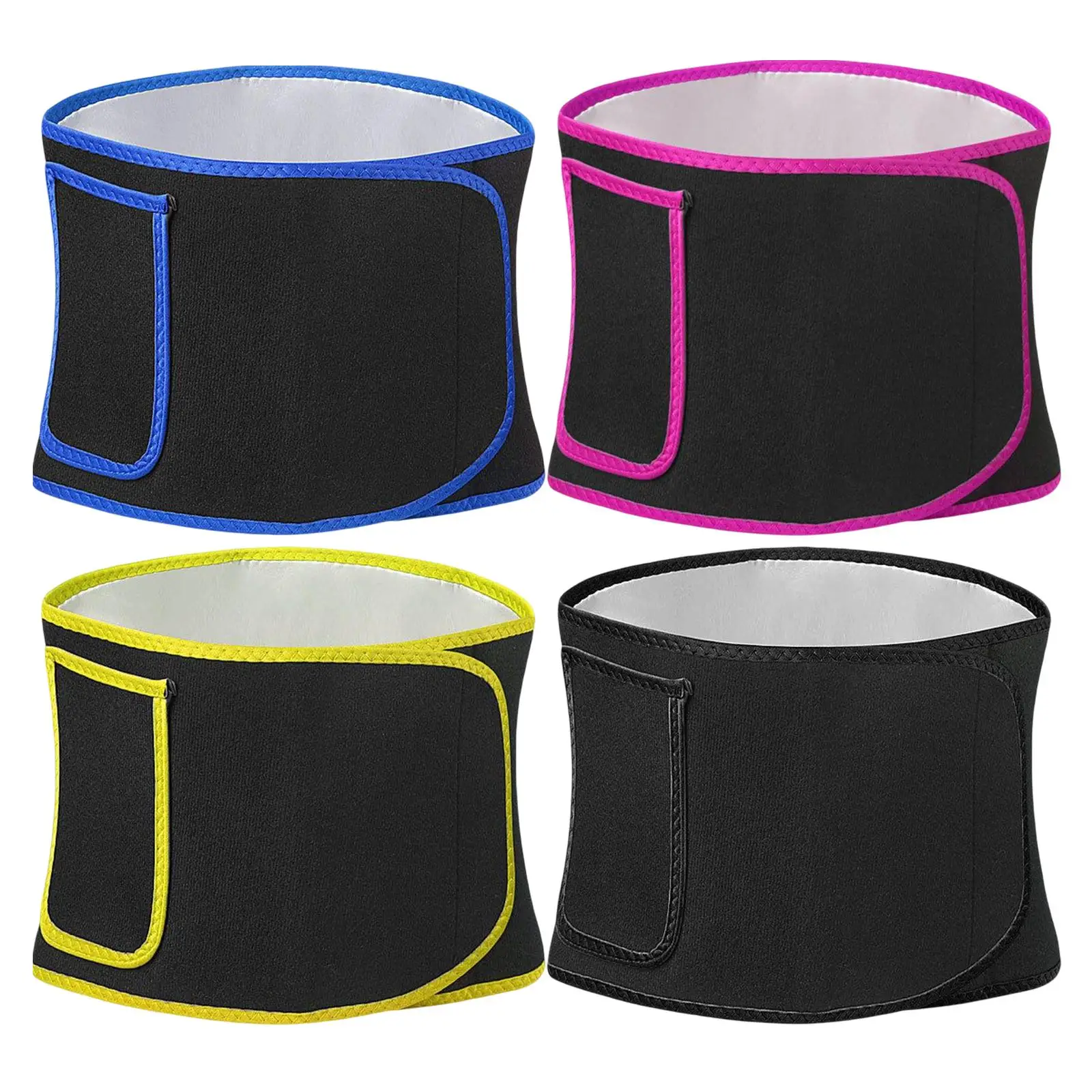 

Adjustable Waist Support Belt Sauna Waist Trainer Cincher Belt Sweat Sports Girdle for Yoga Squats Powerlifting Bodybuilding Fat