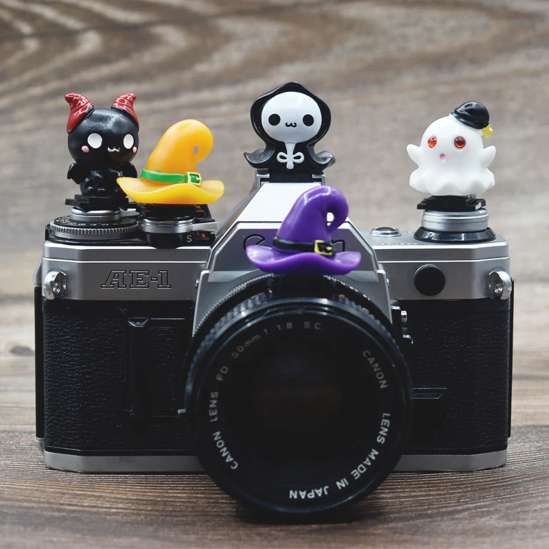 

Halloween Series Hot shoe cover for universal SLR camera Canon 200d Nikon Sony Fuji xt30 xt4 5 Hot Shoe Cap dustproof cute