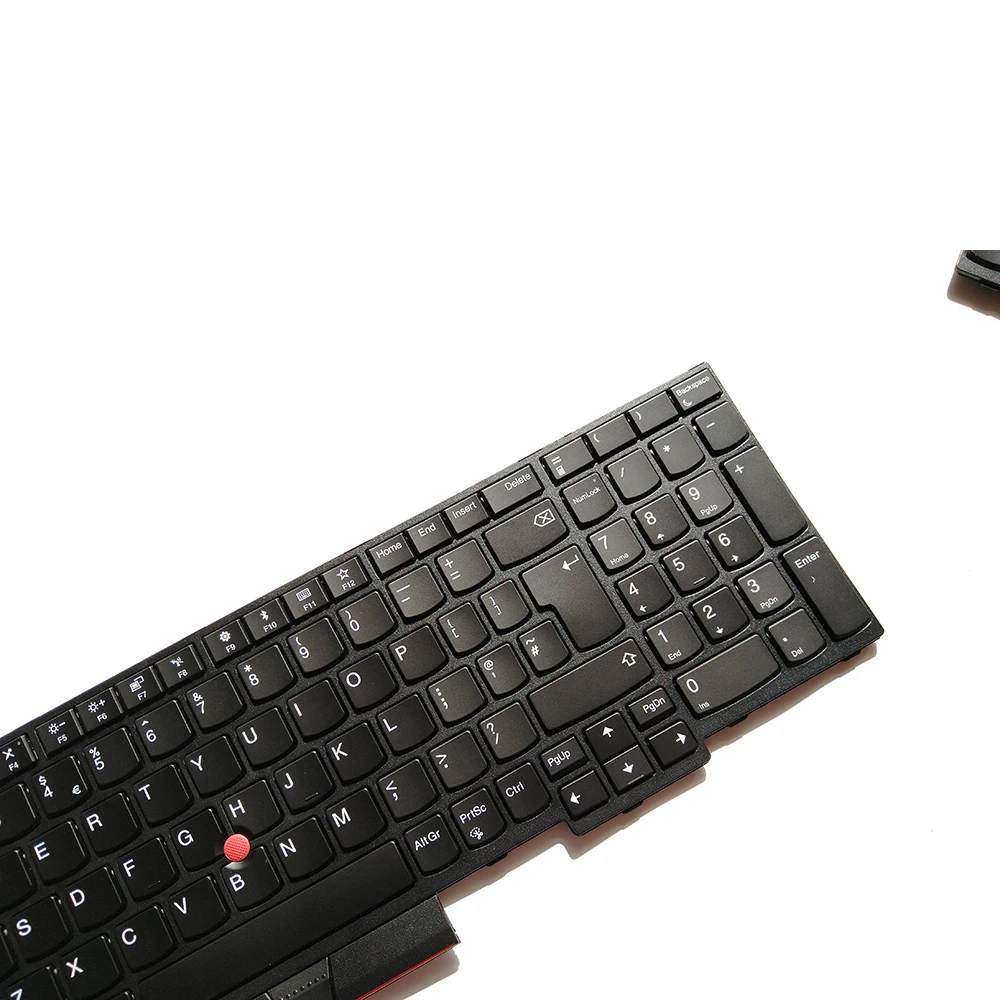Новая английская клавиатура с подсветкой для ноутбуков Lenovo ThinkPad E580, E585, E590, T590, P53S, L580, L590, P52, P72, P53, P73 (номер детали 01YP708) (art.: 3920d4e38fe72) - 3920d4e38fe72
