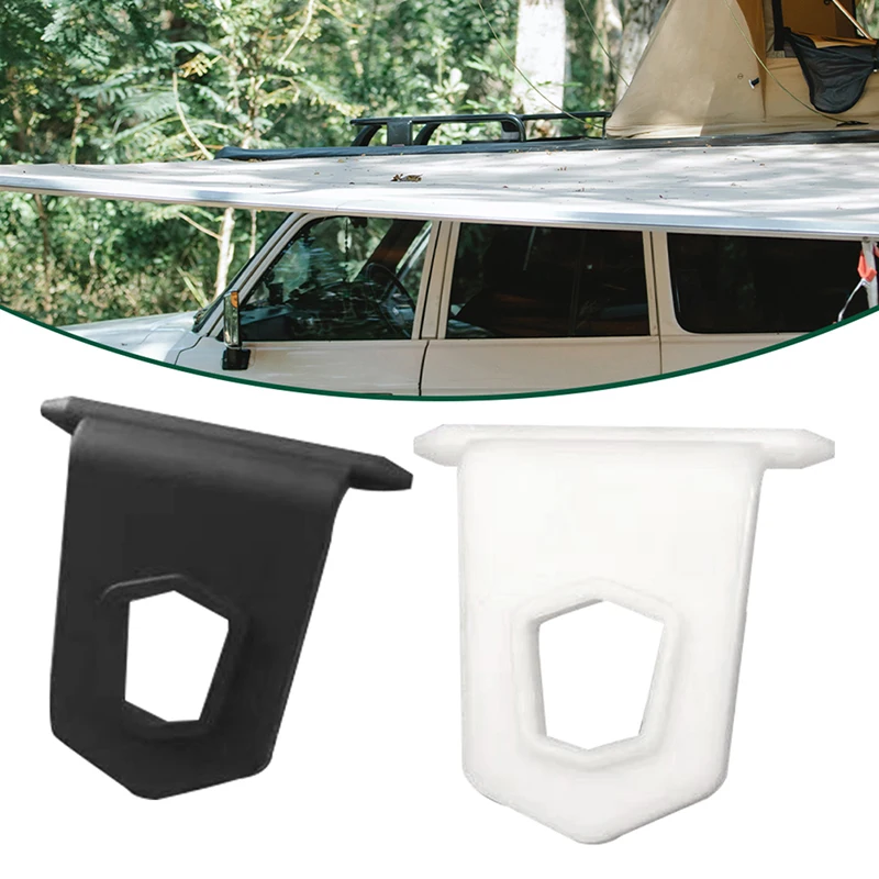 

10Pcs Camping Awning Hooks Clips RV Tent Hangers Light Hangers Party Light Hangers For Caravan Camper Van Accessories