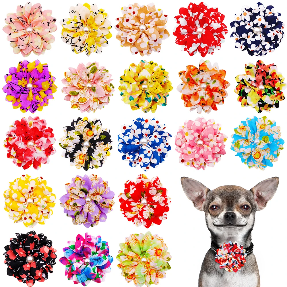 

Collar Dog Collar Flower 50px Remove Bow Small-large Collar Dogs Flower-collar Dog For Big Pets Bowtie Dogs Ties Accessories