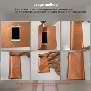 Fara-day Blanket Fara-day Fabric Cage Fara-day Blanket Cloth EMF Shield Blocker DIY Enclosure Wireless Shield For RF Signals