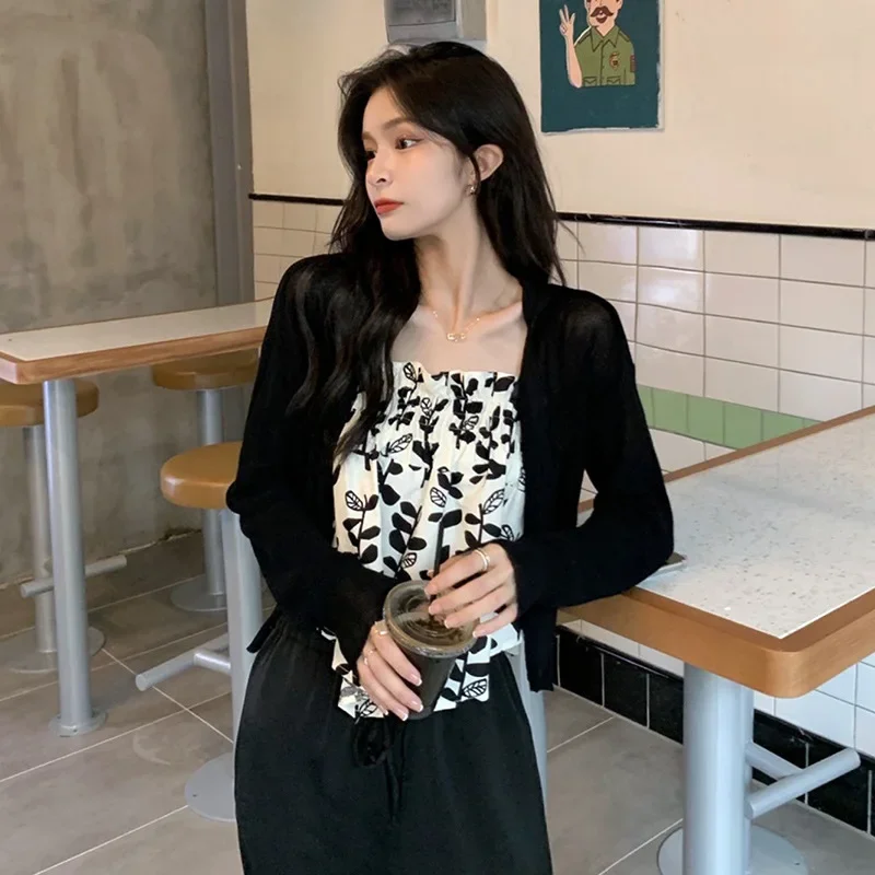 Майка во французском стиле разумный дизайн женская внутренняя верхняя одежда