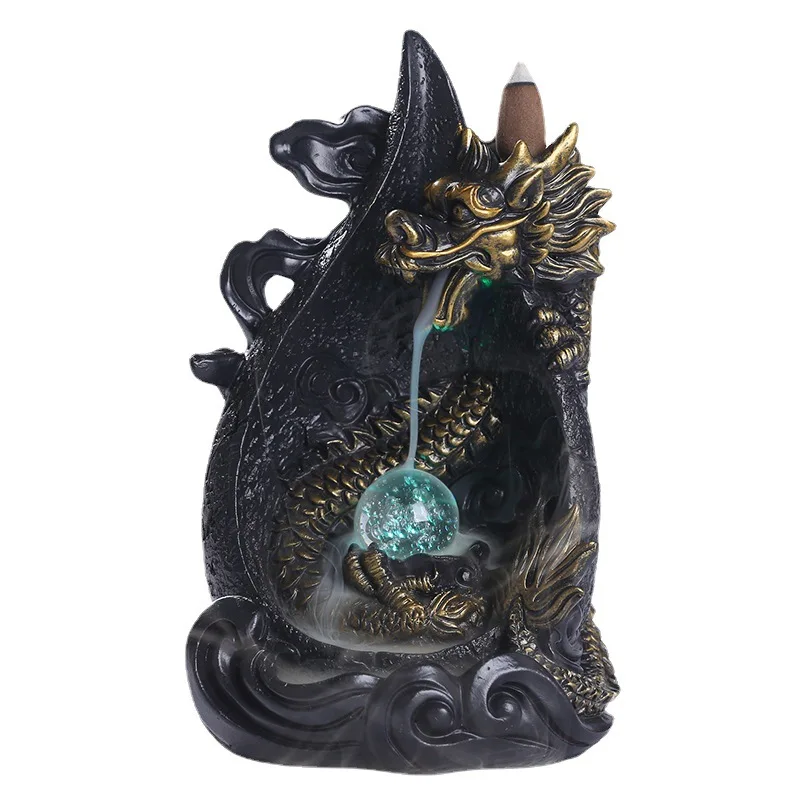 

Tea Room Zen Decoration Home Decoration Accessories Waterfall Incense Holder Home Decoraction Luxury Smoke Waterfalls Censer