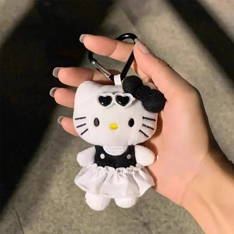 Kawaii Sanrio брелок аксессуары Y2K Hello Kitty Кукла Плюшевая Игрушка Рюкзак подвеска