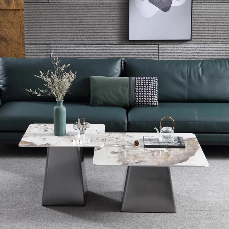 

Nordic Modern Luxury Coffee Table Tea Mesa Lateral Dressing Dining Tables Metal Mobiliario De Biblioteca Living Room Furniture