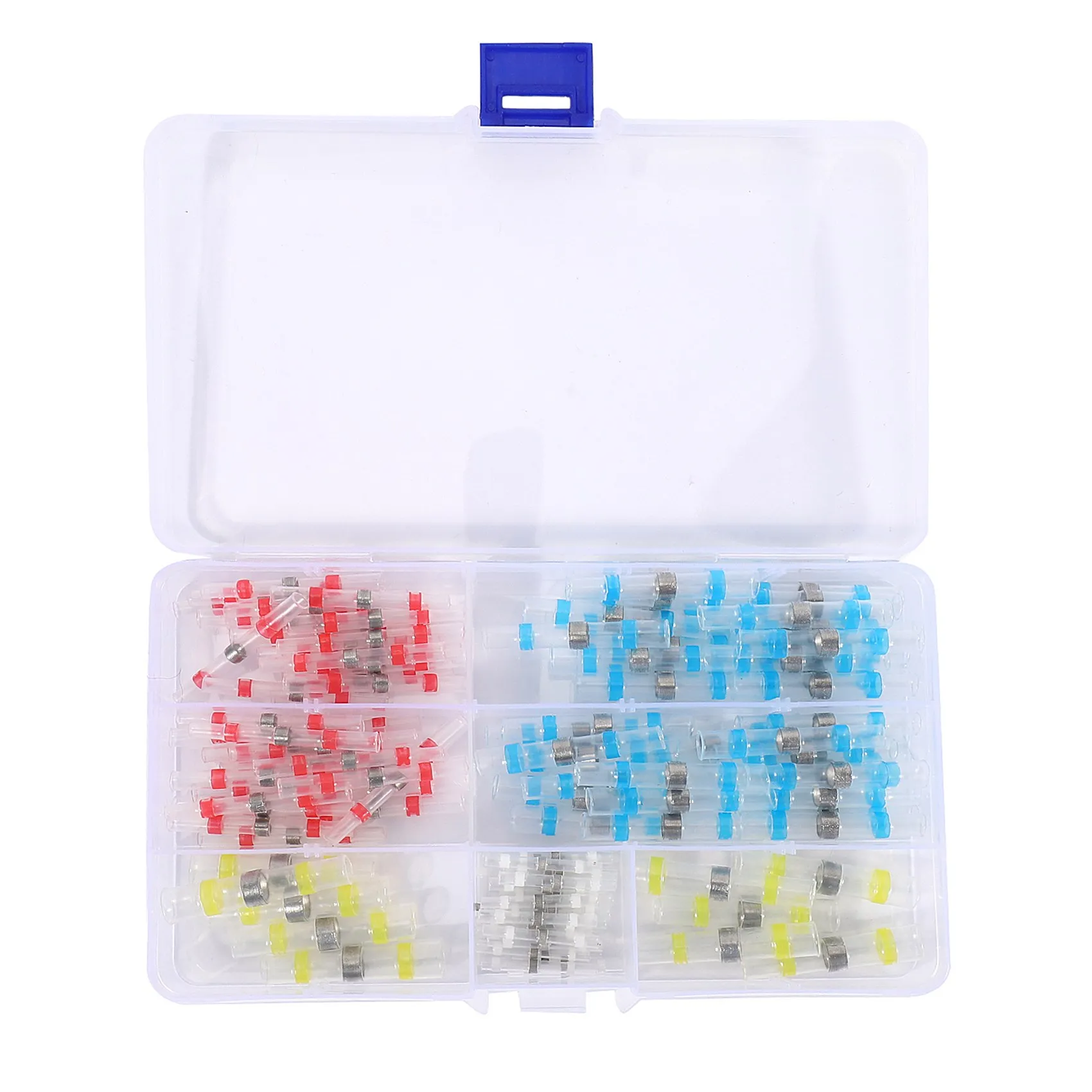 

120Pcs Solder Seal Wire Connectors, Heat Shrink Butt Connector Waterproof Insulated Electrical Butt Terminals Wire Splice