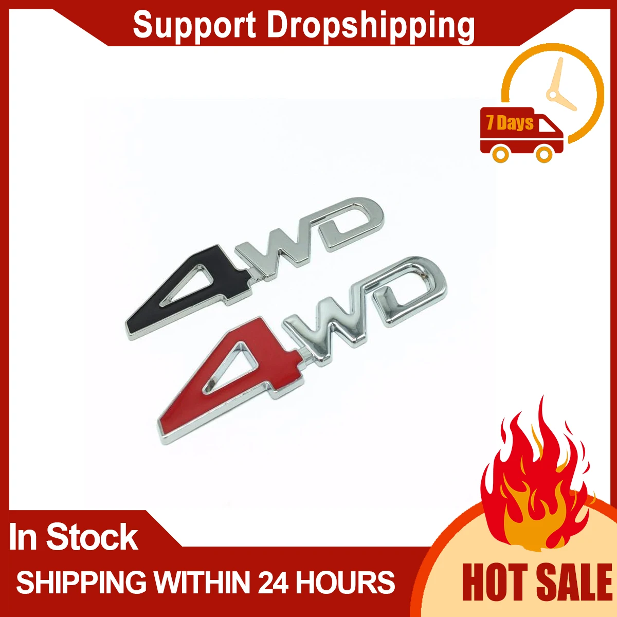 

4wd Car Badge Metal Sticker Decal For Jeep Cherokee Wrangler Willys Renegade 4x4 Car Accessories Drop Shipping