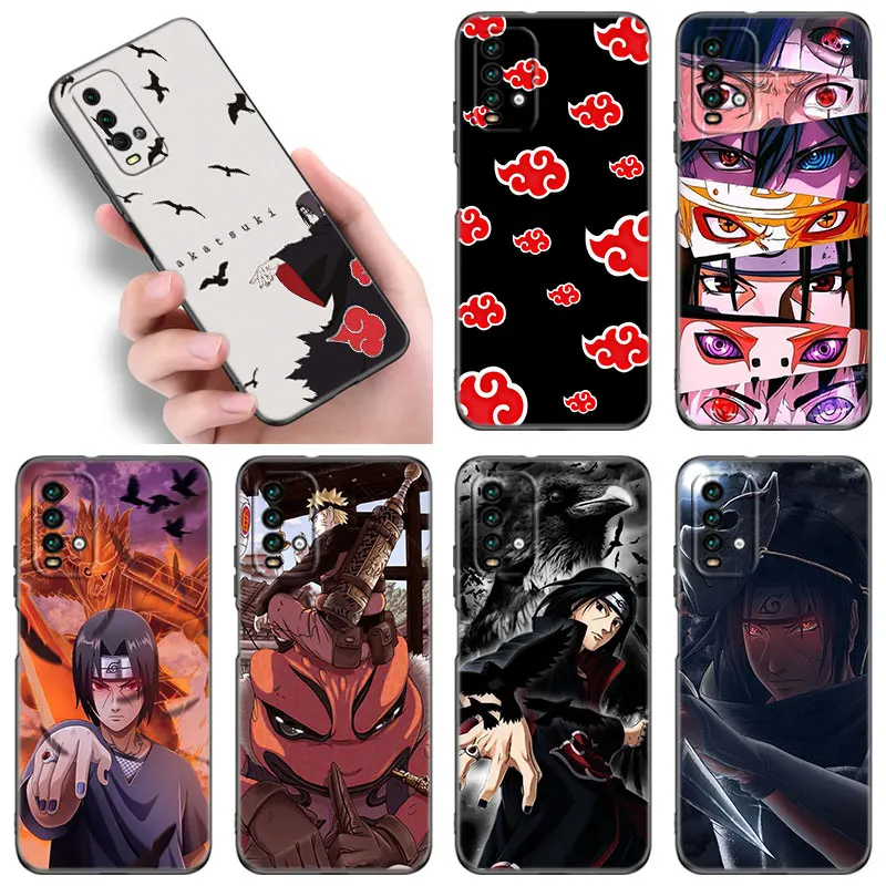 Чехол для телефона с аниме Uciha-Boy для Xiaomi Redmi Note 5 6 9T K20 K40 K50 Pro 7A 8A 9A 9C 9i 10A 10C A1 S2, мягкий черный чехол из ТПУ