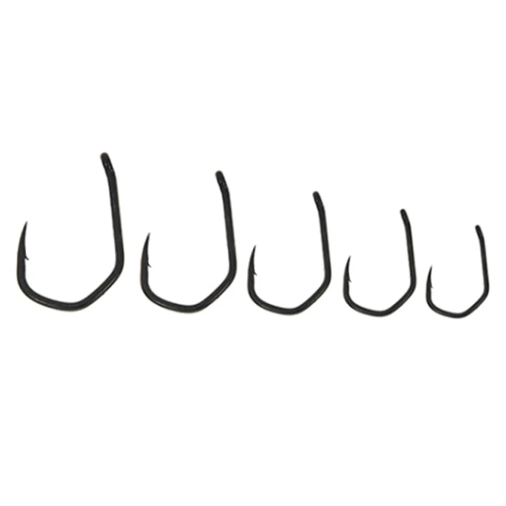 

10pcs/set Fishing Hooks Set Replacement Professional V-Curve Sharp Barbed Carp Fishhooks Fishing Gear Accessories