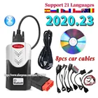 2022 лучший OBD2 сканер 2020,23 2018.R0, новый VCI vd ds150 cdp bluetooth для delaksi cars trucks vd tcs cdp pro диагностические инструменты