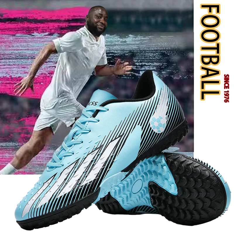 Мужские профессиональные оригинальные футбольные бутсы искусственная трава