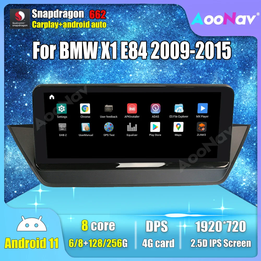 

Автомагнитола 2 din, Android 2009, экран для BMW X1 E84 2010 2011 2012 2013 2014 2015, GPS, мультимедийная навигация, автомагнитола