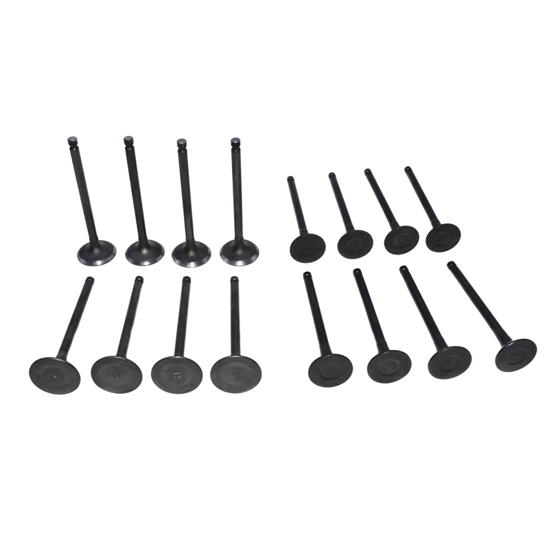 16 шт. комплект автомобильного впускного и выпускного клапана 22211-23600 для Hyundai Kia 2.0L