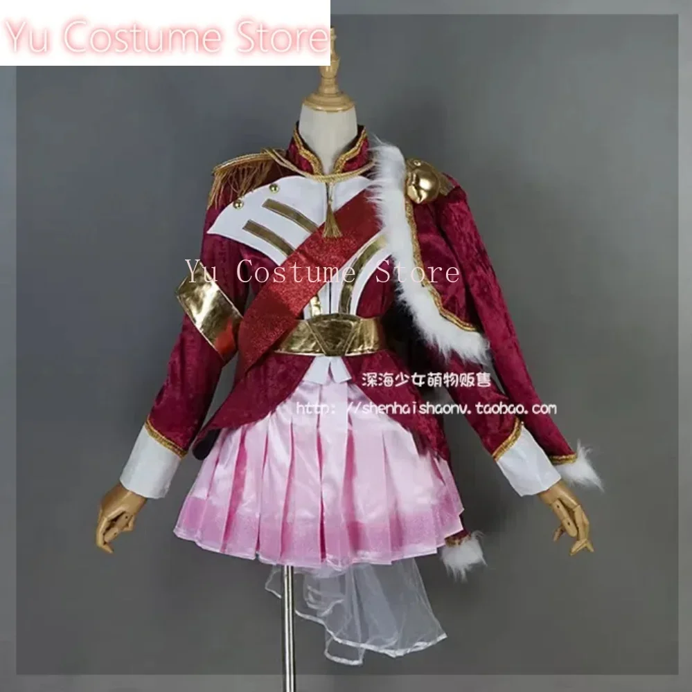 Костюм Yu аниме Revue Starlight Isurugi Futaba/Hoshimi Junna/ Hanayagi Kaoruko/Tsuyuzaki Mahiru униформа костюм для