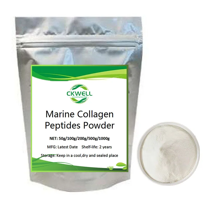 

100-1000g Skin Care Small Molecule Repair Type Marine Collagen Peptides Powder,Whitening,Anti Wrinkle,Free Shipping