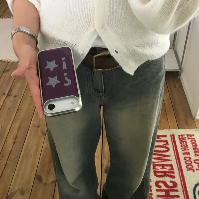 Фото Чехол Clmj Dot Star для iPhone 17, 16e, 16, 15, 14, 13, 12, 11, Air, Pro, Max, X, XR, XSMAX, 8, 7 Plus, с роскошным принтом, прозрачная задняя панель, стильный чехол-накладка №1