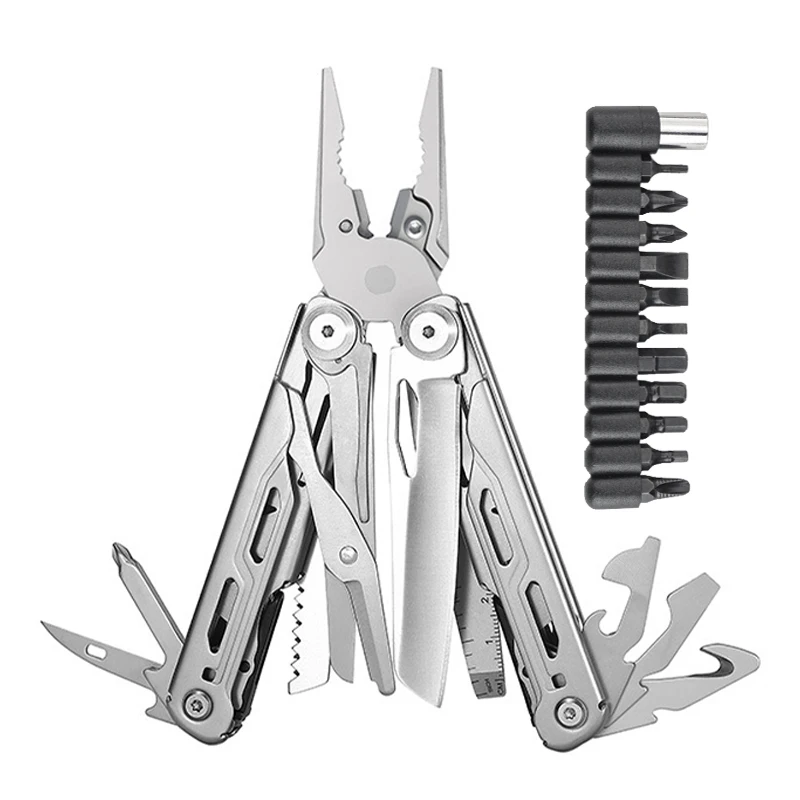 

Portable Pliers Camping Plier Emergency Clamp Folding Tactical Folding Knife Multitool Combination Pliers Multifunctional Plier