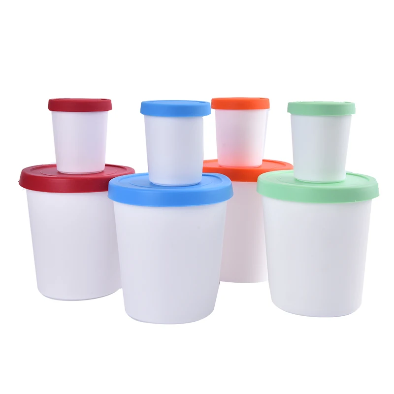 

Ice Cream Containers Cup Reusable Freezer Storage Tubs With Tight Sealing Lid Gift Easily Remove Comfortable Hand Feeling
